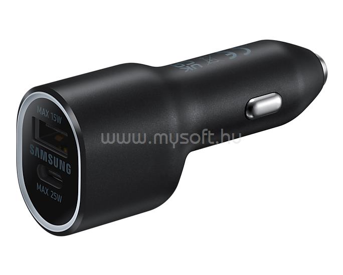SAMSUNG EP-L4020NBEGEU USB/Type-C fekete autós töltő