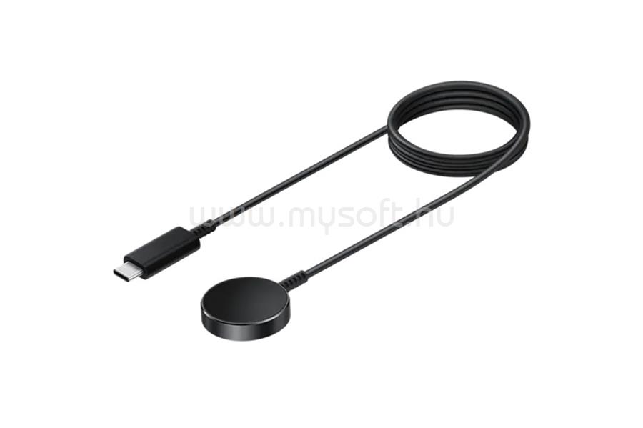 SAMSUNG Samsung Watch 8 Classic eSIM 46mm asztali töltő Type-C wireless, Samsung Watch töltő, FEKETE