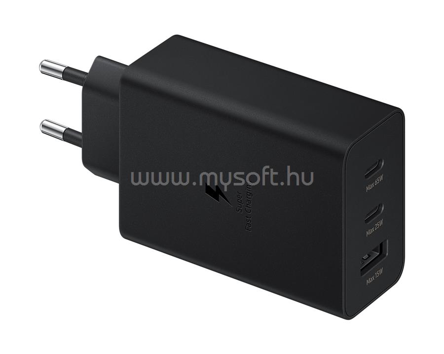 SAMSUNG EP-T6530NBEGEU 65W hálózati adapter (fekete)