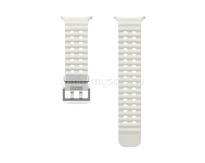 SAMSUNG Samsung Watch Ultra 2 eSIM 47mm / Ultra 47mm / 7 44mm SAMSUNG pótszíj egyedi méret, SPORT, FEHÉR HOMOK