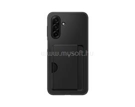 SAMSUNG Samsung A17 4G / A17 5G szilikon telefonvédő kártyazseb FEKETE EF-OA176TBEGWW small
