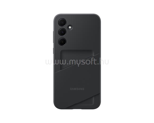 SAMSUNG Galaxy A35 (5G) kártyatartós tok (fekete)