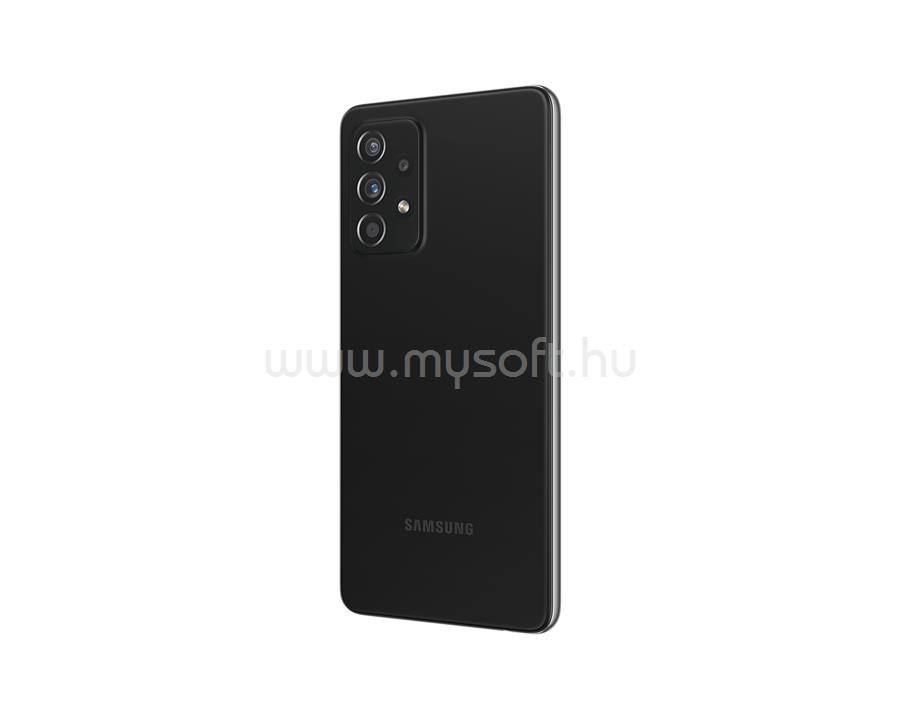 SAMSUNG Galaxy A52 4G Dual-SIM 128GB (Király Fekete) SM-A525FZKGEUE large