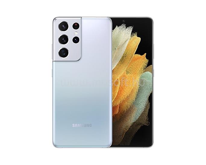 SAMSUNG Galaxy S21 Ultra 5G Dual-SIM 128GB (Fantom Ezüst)
