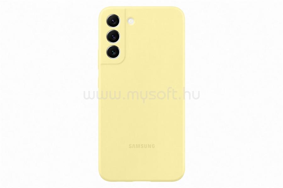SAMSUNG Galaxy S22+ Silicone Cover, Yellow