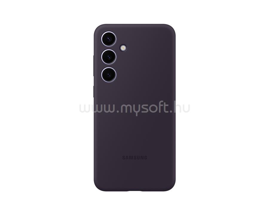 SAMSUNG Galaxy S24+ szilikontok (sötétlila)