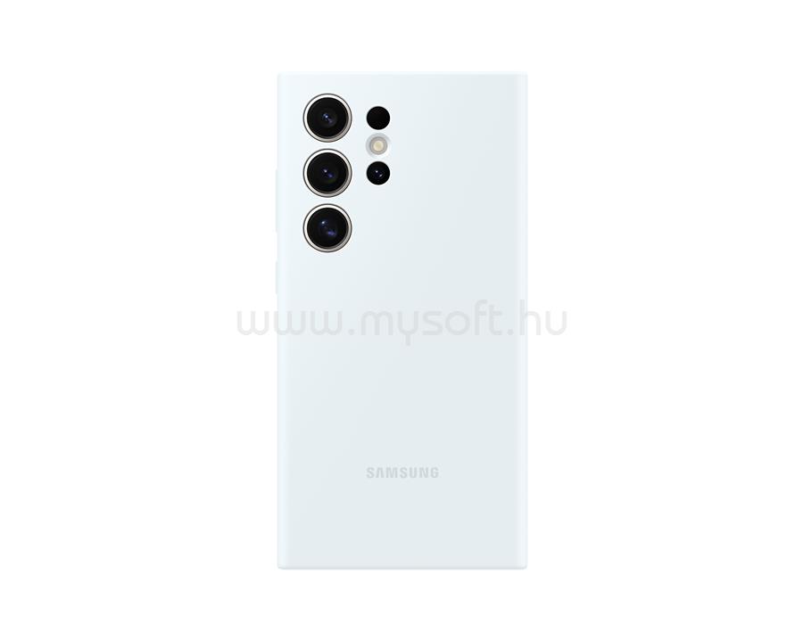 SAMSUNG Galaxy S24 Ultra szilikontok (fehér)