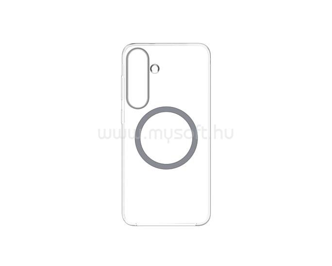 SAMSUNG Samsung S25 Plus műanyag telefonvédő ütésállóság, Magsafe, ÁTLÁTSZÓ