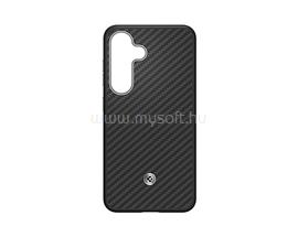 SAMSUNG Galaxy S25+ Enzo Aramid tok (feketés ezüst) GP-FPS936PGABW small