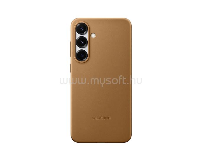 SAMSUNG Samsung S25 Plus műanyag telefonvédő ECO vegán bőr hátlap ARANY