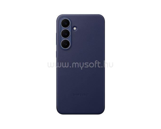 SAMSUNG Samsung S25 FE SAMSUNG műanyag telefonvédő ECO vegán bőr hátlap SÖTÉTKÉK