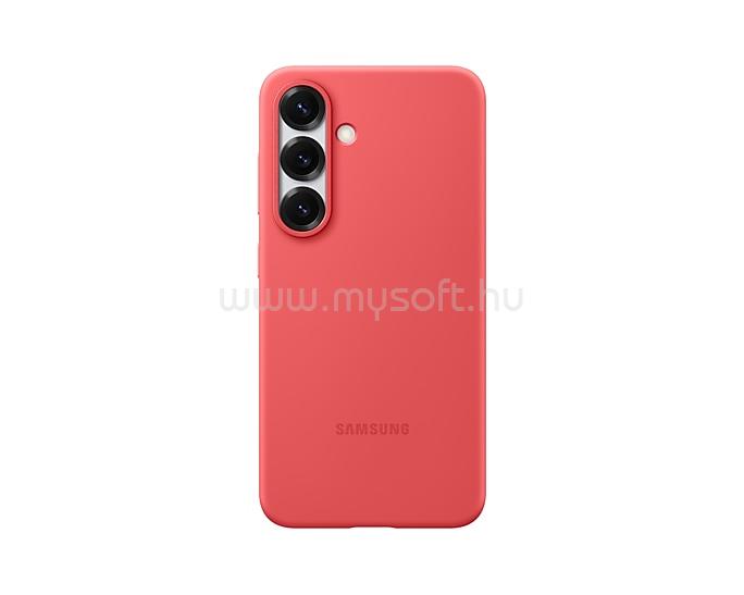 SAMSUNG Samsung S25 szilikon telefonvédő PIROS