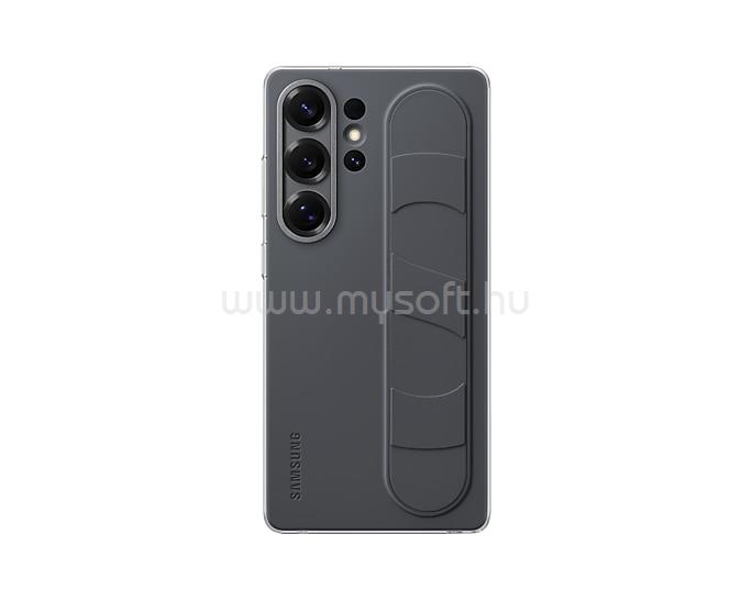 SAMSUNG Galaxy S25 Ultra álló tok szíjjal (fekete)