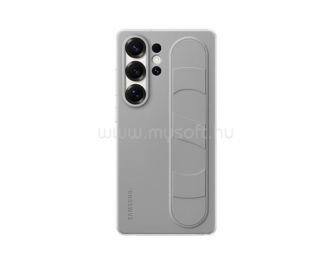 SAMSUNG Galaxy S25 Ultra álló tok szíjjal (szürke)