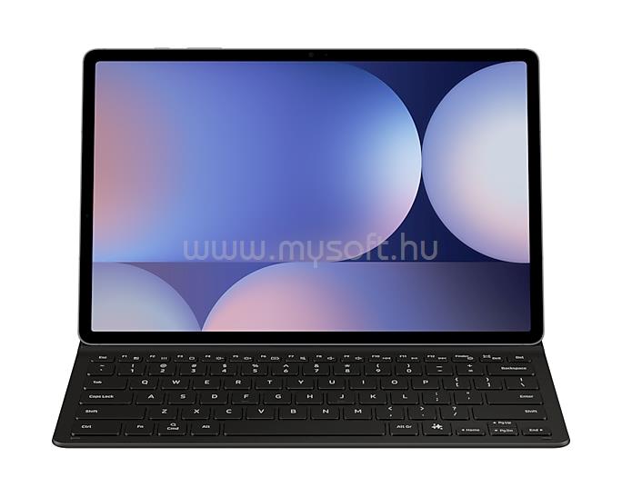 SAMSUNG Galaxy Tab S10+/S9+/S9 FE+ vékony billentyűzetes tok AI billentyűvel angol lokalizáció (fekete)