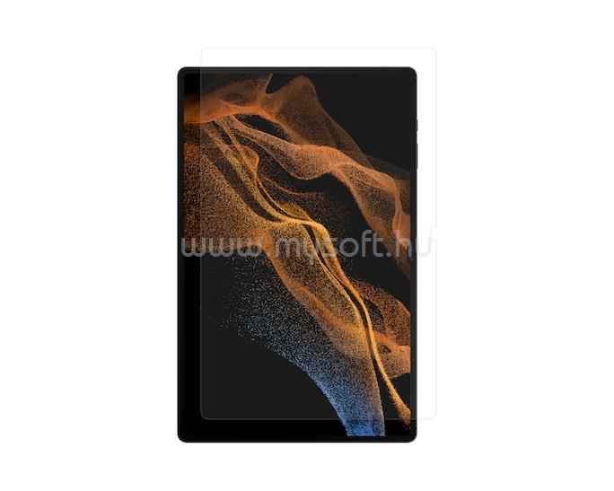SAMSUNG Samsung Tab S8 Ultra LTE képernyővédő fólia extra tükröződésmentes, hosszantartó védelem, ÁTLÁTSZÓ