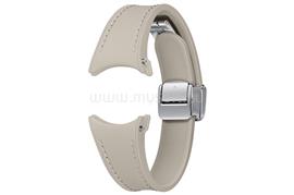 SAMSUNG Galaxy Watch6 40mm D-Buckle Hybrid Eco-Leather Band (Slim, S/M) okosóra szíj, Etoupe ET-SHR93SAEGEU small
