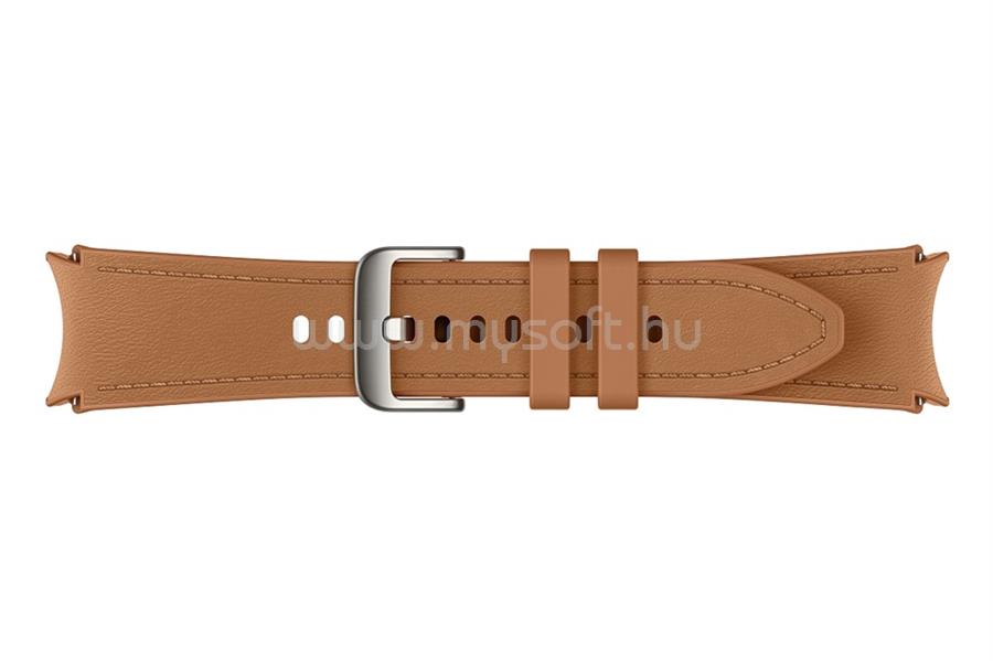 SAMSUNG Galaxy Watch6 Classic 43mm Hybrid Eco-Leather Band (S/M), Camel