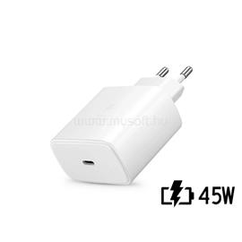 SAMSUNG gyári USB hálózati töltő adapter TypeC bemenet 45W  EPTA845EWE PD.3.0 Super Fast Charging  fehér ECO csom SA185922 small