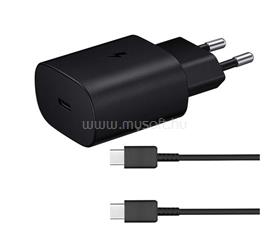 SAMSUNG SAMSUNG hálózati töltő Type-C aljzat 25W, OEM, FEKETE EP-TA800EBE_/_EP-DG980BBE small
