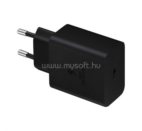 SAMSUNG SAMSUNG hálózati töltő Type-C aljzat 45W, OEM, FEKETE