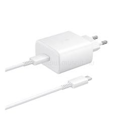 SAMSUNG SAMSUNG hálózati töltő Type-C aljzat 45W, OEM, FEHÉR EP-TA845EWE_+_EP-DW767JWE small