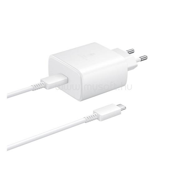 SAMSUNG SAMSUNG hálózati töltő Type-C aljzat 45W, OEM, FEHÉR
