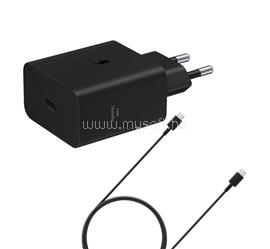 SAMSUNG SAMSUNG hálózati töltő Type-C aljzat 60W, OEM, FEKETE EP-T6010NBE_+_EP-DA705BBE small