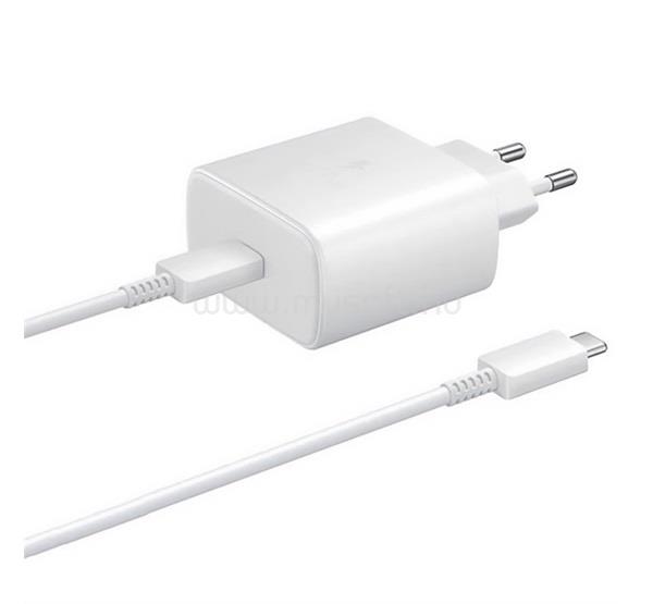 SAMSUNG SAMSUNG hálózati töltő Type-C aljzat 65W, OEM, FEHÉR