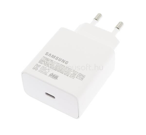 SAMSUNG SAMSUNG hálózati töltő Type-C aljzat 65W, OEM, FEHÉR