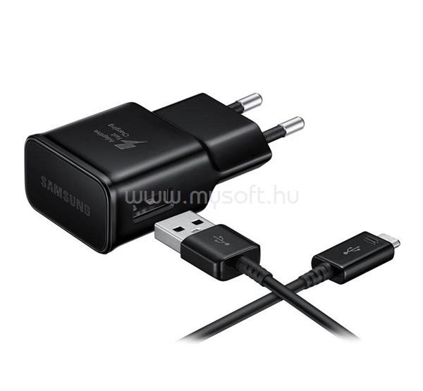 SAMSUNG SAMSUNG hálózati töltő USB aljzat 15W, OEM, FEKETE