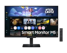 SAMSUNG M5 M50F Smart Monitor (fekete) LS27FM500EUXDU small