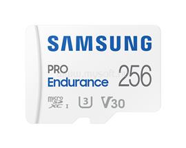SAMSUNG Memóriakártya SD adapterrel Micro SDXC 256GB PRO Endurance Class10, R100/W40 MB-MJ256KA/EU small
