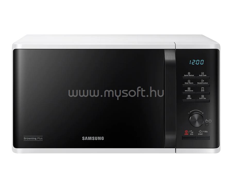 SAMSUNG MG23K3515AW/EO mikrohullámú sütő (fehér)