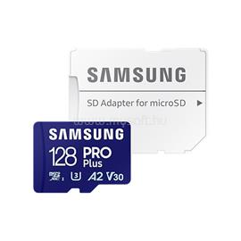SAMSUNG MB-MD128SA/EU 128GB MicroSDXC kártya (PRO PLUS, R180/W130, adapter, 128GB) MB-MD128SA/EU small