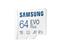 SAMSUNG MicroSD kártya - 64GB MB-MC64SA/EU (EVO PLUS, microSDXC, UHS-I, R160, adapter) MB-MC64SA/EU small