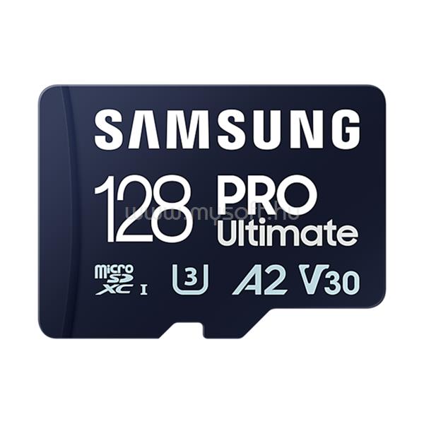 SAMSUNG MicroSDXC kártya - 128GB MB-MY128SB/WW (PRO Ultimate kártyaolvasóval, Class10, R200/W130)