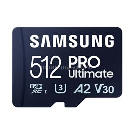 SAMSUNG MicroSDXC kártya - 512GB MB-MY512SB/WW (PRO Ultimate kártyaolvasóval, Class10, R200/W130) MB-MY512SB/WW small