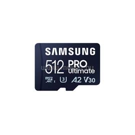 SAMSUNG microsdxc memóriakártya, PRO Ultimate 512GB, Class 10, V30, A2, Grade 3 (U3), R200/W130 MB-MY512SA/WW small
