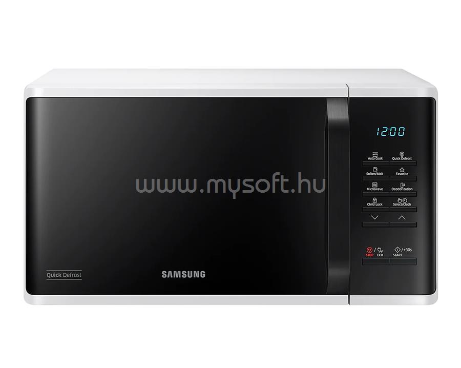 SAMSUNG MS23K3513AW/EO mikrohullámú sütő (fehér)