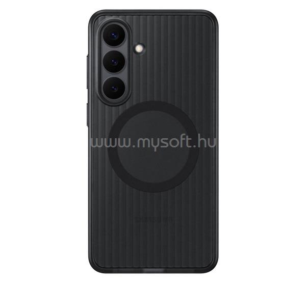 SAMSUNG Samsung S26 Plus SAMSUNG műanyag telefonvédő dupla rétegű, gumírozott, FEKETE