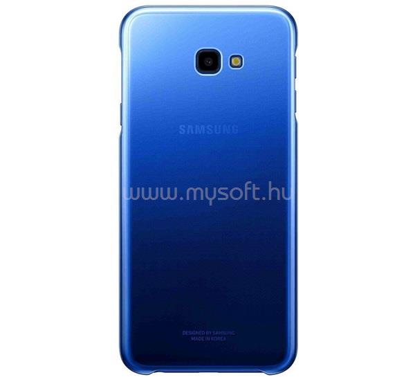 SAMSUNG Samsung J4 Plus SAMSUNG műanyag telefonvédő színátmenet SÖTÉTKÉK