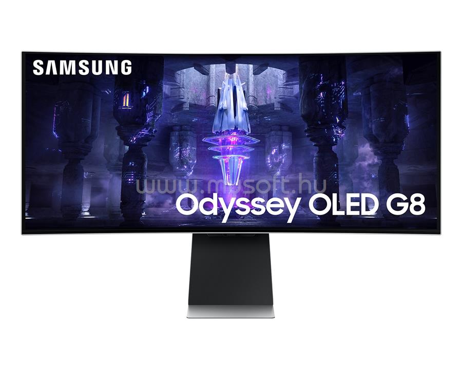 SAMSUNG Odyssey G8 OLED G85SB ívelt Monitor