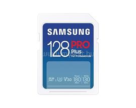 SAMSUNG PRO Plus SDXC memóriakártya 180/130MB/s 128GB + USB adapter MB-SD128SB/WW small