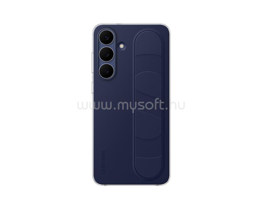 SAMSUNG Galaxy S25 FE álló tok szíjjal (sötétkék)