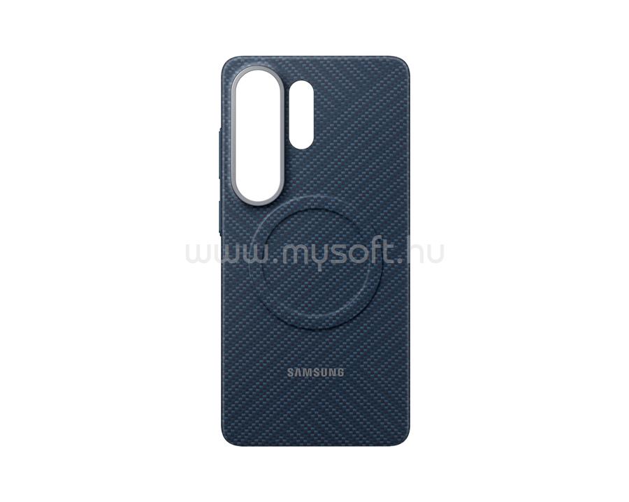 SAMSUNG Samsung S26 Ultra SAMSUNG szilikon telefonvédő mágneses, karbon minta, IBOLYAKÉK