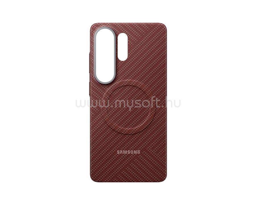 SAMSUNG Samsung S26 Ultra SAMSUNG szilikon telefonvédő mágneses, karbon minta, KORALL