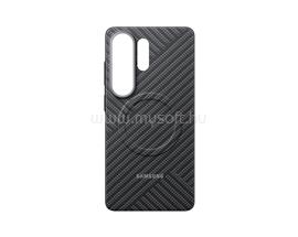 SAMSUNG Samsung S26 Ultra SAMSUNG szilikon telefonvédő mágneses, karbon minta, SÖTÉTSZÜRKE EF-KS948SSEGWW small