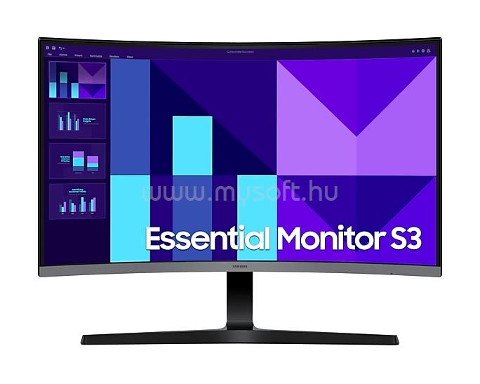 SAMSUNG S27D390GAU S3 S39GD ívelt Monitor