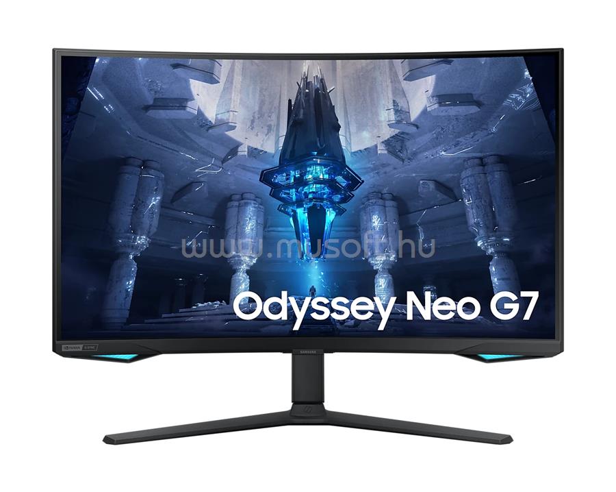 SAMSUNG S32BG750NU ívelt kijelzős Gaming Monitor